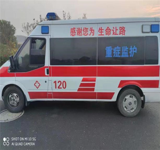 白塔救护车出租服务案例3